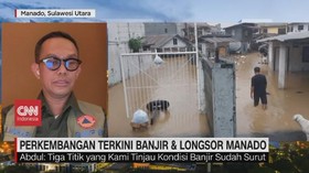 VIDEO: Perkembangan Terkini Banjir & Longsor Manado