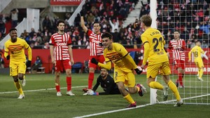 Hasil Girona vs Barcelona: Diwarnai Kartu Merah, Blaugrana Menang 1-0