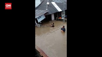 VIDEO: Ngerinya Terjangan Banjir dan Longsor di Manado 