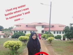 Kisah Pria Simpan Botol Minum Wanita yang Ketinggalan Endingnya Menikah