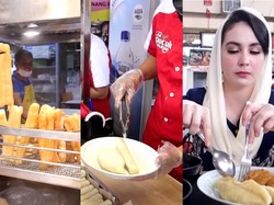 Arumi Bachsin Doyan Kulineran Kaki Lima di Jawa Timur, Ini Momennya