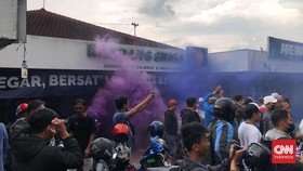107 Orang Terlibat Bentrok di Kantor Arema Belum Dibebaskan
