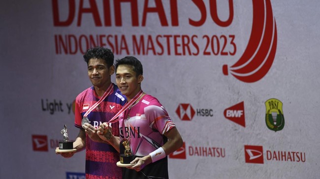Jonatan Christie akhirnya menyudahi dahaga panjang untuk memenangkan gelar Super 500 pertama dalam kariernya usai memenangkan Indonesia Masters 2023.