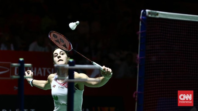 Ratu badminton Spanyol, Carolina Marin, resmi mengumumkan pensiun dari panggung bulutangkis internasional.