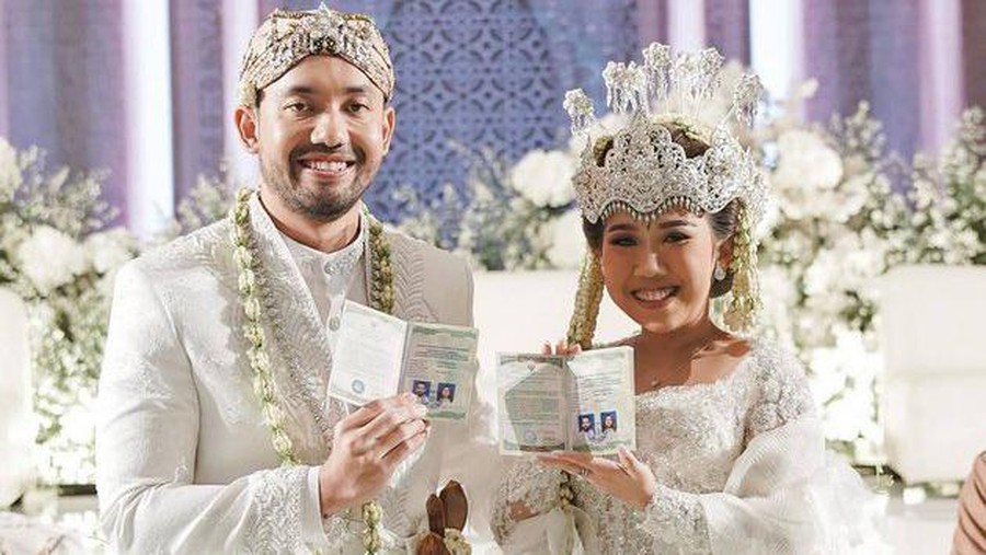 Pernikahan Kiky Saputri dan Muhammad Khairi