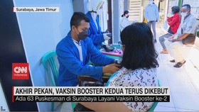 img-title VIDEO: Akhir Pekan, Vaksin Booster Kedua Terus Dikebut