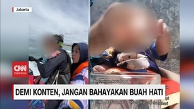 VIDEO: Demi Konten, Jangan Bahayakan Buah Hati