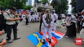 Massa Aksi Bela Al Quran Desak Pemerintah Usir Dubes Swedia
