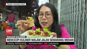 VIDEO: Mencicipi Kuliner Malam Jalan Semarang Medan