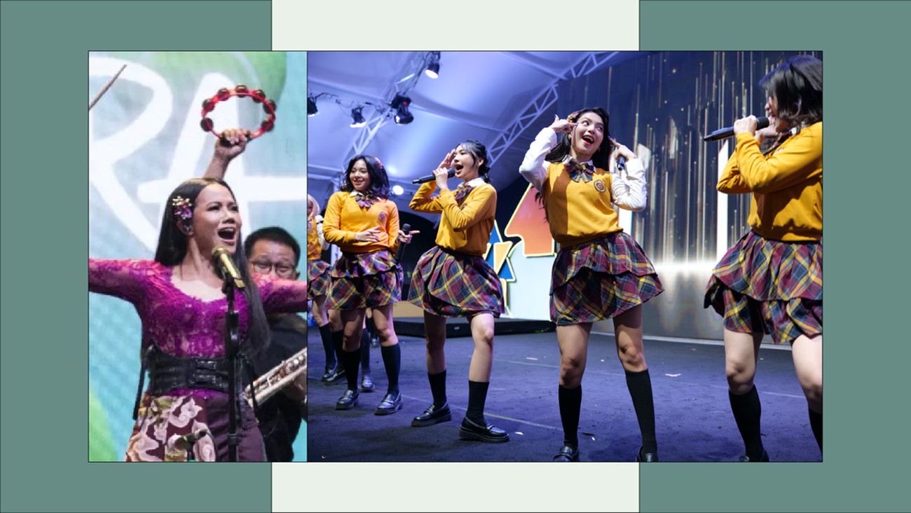 Yura Yunita dan JKT48 Tutup Allo Bank Food Festival dengan Meriah