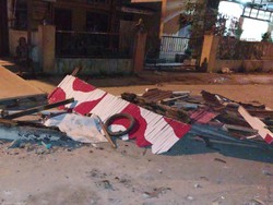 Tawuran Pecah Pasca Prabowo Luncurkan PBN di Belawan, 1 Posko Hancur