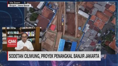 VIDEO: Sodetan Ciliwung, Proyek Penangkal Banjir Jakarta