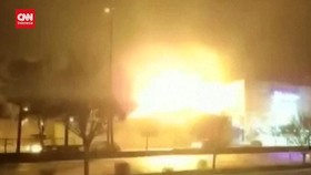 VIDEO: Detik-detik Fasilitas Militer Kemenhan Iran Diserang Drone
