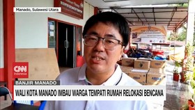 VIDEO: Wali Kota Manado Imbau Warga Tempati Rumah Relokasi Bencana