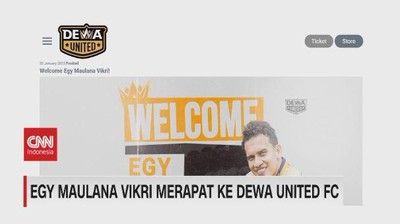 VIDEO: Egy Maulana Vikri Merapat ke Dewa United FC