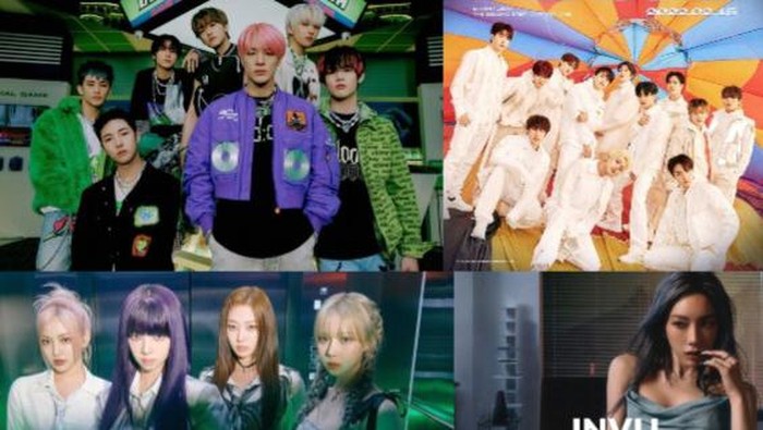 Beberapa idol kpop yang masuk nominasi dari Desember 2021 sampai mei 2022.