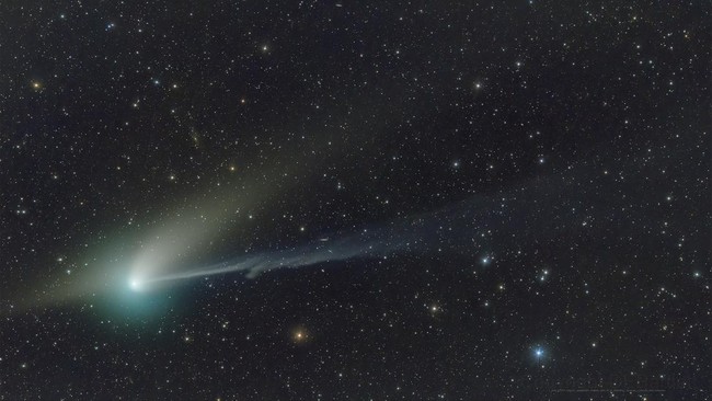 Para ahli astronomi meyakini komet C/2023 A3 (Tsuchinsan-ATLAS) akan muncul selama empat hari berturut-turut di langit sebelum Matahari terbit.