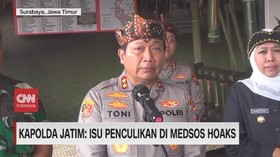 VIDEO: Kapolda Jatim: Isu Penculikan di Medsos Hoaks