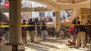 VIDEO: Korban Tewas Bom Bunuh Diri di Pakistan Tembus 90 Orang