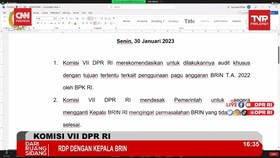 VIDEO: Komisi VII DPR Desak Pemerintah Copot Kepala BRIN