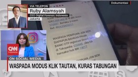 VIDEO: Waspada Modus Klik Tautan, Kuras Tabungan