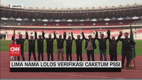 VIDEO: Lima Nama Lolos Verifikasi Caketum PSSI