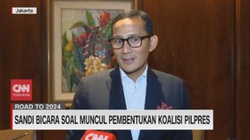 VIDEO: Sandi Bicara Soal Muncul Pembentukan Koalisi Perubahan