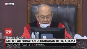 VIDEO: MK Tolak Gugatan Pernikahan Beda Agama