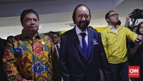 Surya Paloh Tegaskan Tak Akan Mundur dari Pemerintahan Jokowi
