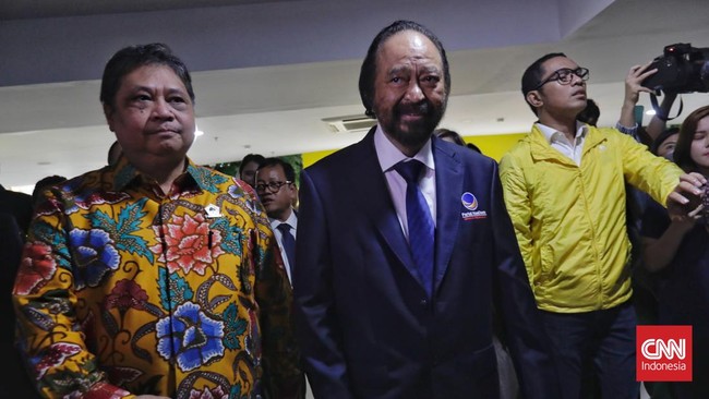 Ketum NasDem Surya Paloh berkata NasDem berkepentingan atas pencapaian pemerintahan Jokowi. NasDem akan tetap mendukung Jokowi hingga masa jabatan berakhir.
