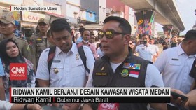 VIDEO: Ridwan Kamil Berjanji Desain Kawasan Wisata Medan