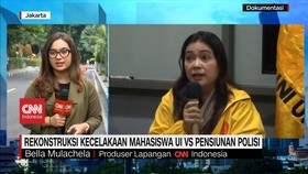 VIDEO: Rekonstruksi Kecelakaan Mahasiswa UI vs Pensiunan Polisi