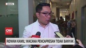 VIDEO: Ridwan Kamil: Wacana Pencapresan Tidak Banyak
