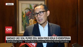 VIDEO: Sandiago: Soal Pilpres 2024, Masih Fokus Kerja di Kementrian