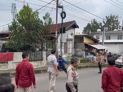 Ciaatt! Aksi Pria Ngajak Ribut Polisi di Kuningan