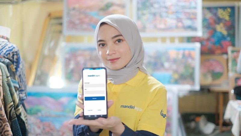 Dorong Inklusi Keuangan, Bank Mandiri Luncurkan Aplikasi Mandiri Agen Bank Mandiri semakin fokus mendorong transformasi digital sejalan dengan Hari Ulang Tahun (HUT) Ke-24
