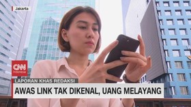 VIDEO: Awas! Klik Link Tak Dikenal, Uang Melayang