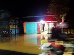 Banjir di Dompu Meluas, 4 Kelurahan Terendam