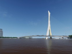 Digarap China, Jembatan Garuda Pontianak Target Kelar 2024
