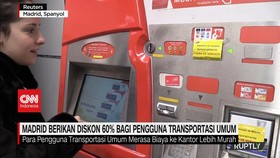 VIDEO: Madrid Berikan Diskon 60% Bagi Pengguna Transportasi Umum
