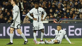 FOTO: Mbappe Merana, Messi Bantu PSG Menang di Liga Prancis
