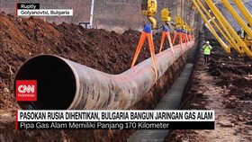 VIDEO: Pasokan Rusia Dihentikan, Bulgaria Bangun Jaringan Gas Alam