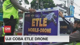VIDEO: Uji Coba ETLE Drone