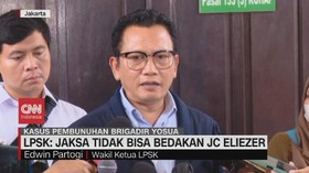 VIDEO: LPSK: Jaksa Tidak Bisa Bedakan JC Eliezer