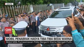 VIDEO: Mobil Penabrak Hasya Tiba-Tiba Beda Warna