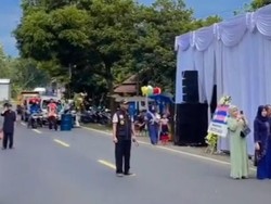 Viral Video Pernikahan Tutup Jalan Nasional di Ciamis