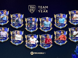 Tak Ada Ronaldo di FIFA Mobile Team of the Year