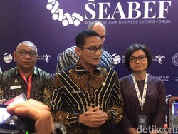 Menparekraf Sandiaga Yakin Transaksi Pameran TRAVEX ATF 2023 di Atas Rp 5 M