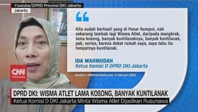 VIDEO: DPRD DKI: Wisma Atlet Lama Kosong, Banyak Kuntilanak