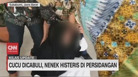 VIDEO: Cucu Dicabuli, Nenek Histeris di Persidangan